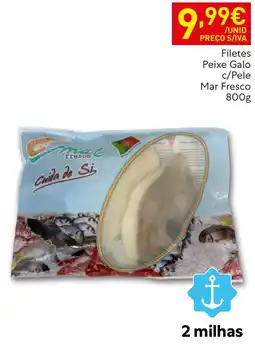 Recheio Filetes Peixe Galo c/Pele Mar Fresco promoção