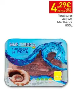 Recheio tentáculos de pota mar ibérica promoção