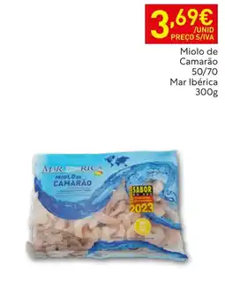 Recheio miolo de camarão mar ibérica promoção
