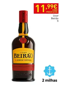 Recheio Licor Beirão promoção