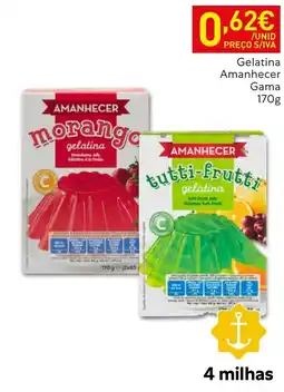Recheio Gelatina Amanhecer Gama promoção