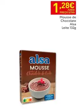 Recheio Mousse de Chocolate Alsa promoção