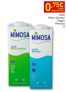 Recheio Leite meio-gordo magro mimosa promoção