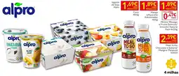 Recheio alpro logurte de soja promoção