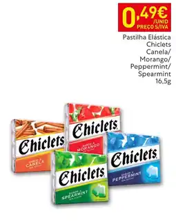 Recheio Pastilha Elástica Chiclets promoção