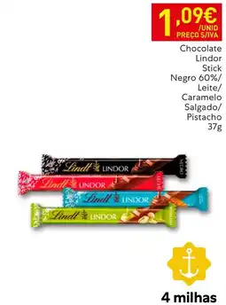 Recheio Chocolate Lindor Stick promoção
