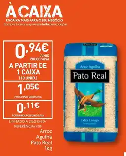 Recheio Arroz Agulha Pato Real promoção