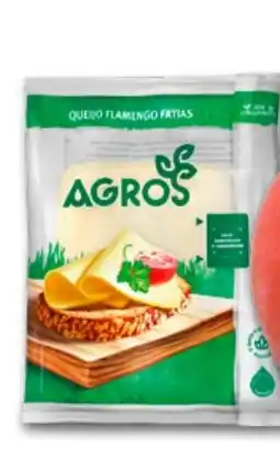 Recheio Queijo Flamengo Agros Fatias promoção