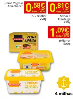 Recheio Creme vegetal amanhecer promoção