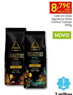 Recheio Café em grão signature delta promoção