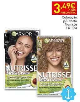 Recheio Garnier coloração p/cabelo nutrisse 1.0-100 promoção
