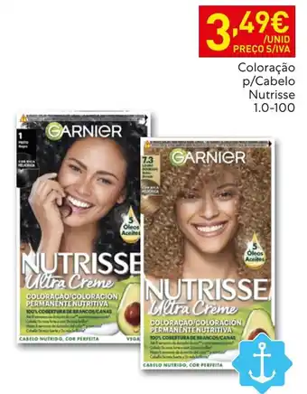 Garnier coloração p/cabelo nutrisse 1.0-100