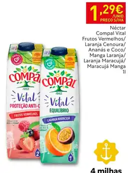 Recheio Néctar Compal Vital promoção
