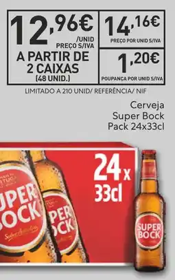 Recheio Cerveja Super Bock promoção
