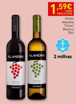 Recheio Vinho Alandra Tinto/ Branco promoção