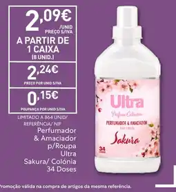 Recheio Ultra Perfumador & Amaciador p/Roupa Sakura promoção