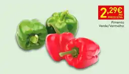 Recheio Pimento Verde/Vermelho promoção