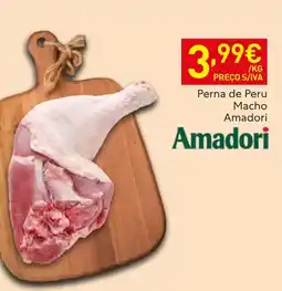 Recheio Perna de peru macho amadori promoção