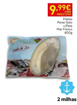 Recheio Filetes Peixe Galo c/Pele Mar Fresco promoção
