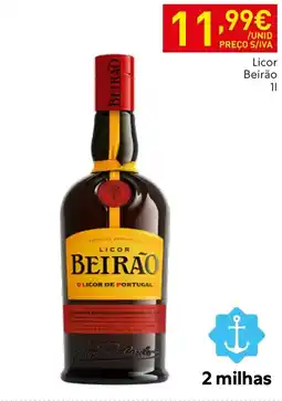 Recheio Licor beirão promoção