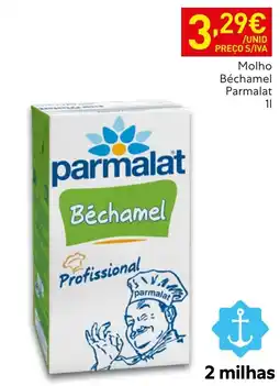 Recheio Molho Béchamel Parmalat promoção