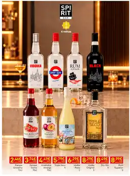 Recheio Spirit Bar Vodka promoção
