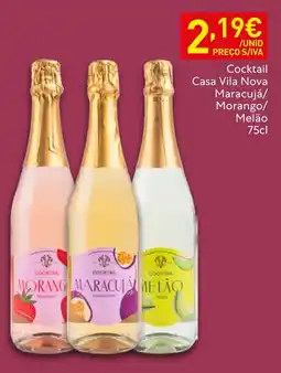 Recheio Cocktail Casa Vila Nova promoção
