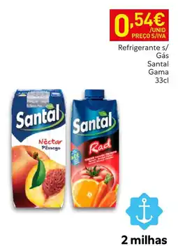 Recheio Santal nectar pêssego promoção