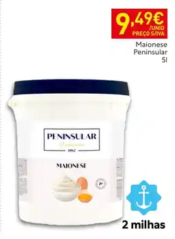 Recheio Maionese peninsular promoção