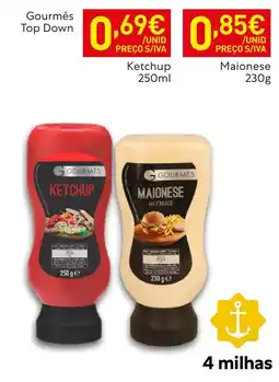 Recheio Gourmés ketchup promoção