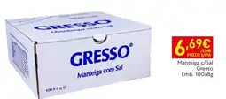 Recheio Manteiga com sal gresso promoção