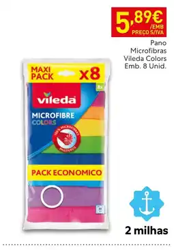 Recheio Pano microfibras vileda colors promoção