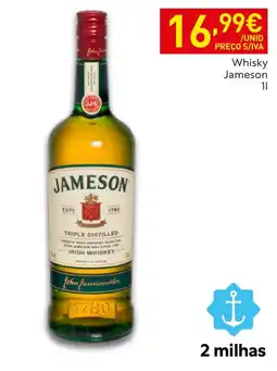 Recheio Whisky Jameson promoção