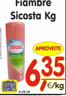 Casa Cheia Fiambre sicosta kg promoção