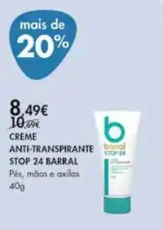 Pingo Doce B! - creme anti-transpirante promoção