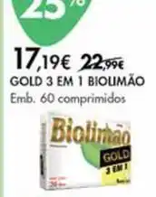 Pingo Doce Biológico - gold 3 em 1 promoção