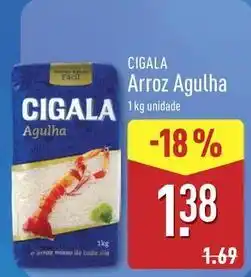 ALDI Cigala - arroz agulha promoção
