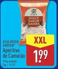 ALDI Xxl - aperitivo de camarao promoção