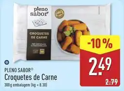 ALDI Convenção sabores - croquetes de carne promoção