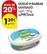 Pingo Doce Santiago - queijo p/ barrar promoção