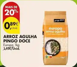 Pingo Doce Pingo doce - arroz agulha promoção