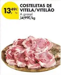 Pingo Doce A+ - costeletas de vitela/vitelao promoção
