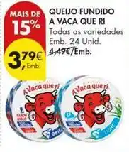 Pingo Doce A vaca que ri - queijo fundido promoção