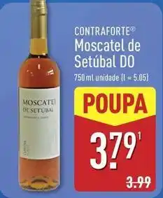 ALDI Moscatel de setubal do promoção