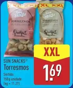 ALDI Sun - torreznos promoção