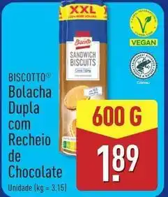 ALDI Xxl - bolacha dupla com recheio de chocolate promoção