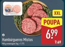 ALDI Xxl - hambúrgueres misto promoção