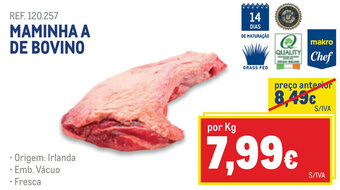 Makro Maminha a de Bovino promoção