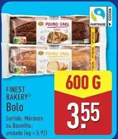 ALDI Xxl - finest bakery bolo promoção