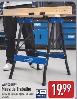 ALDI Mesa de trabajo promoção